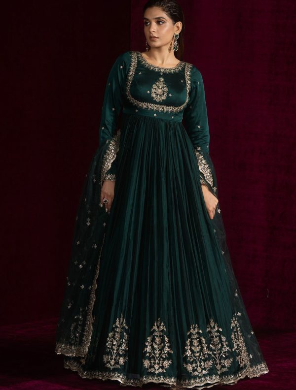 RTC 5932 DESIGNER ANARKALI GOWN WHOLESALE