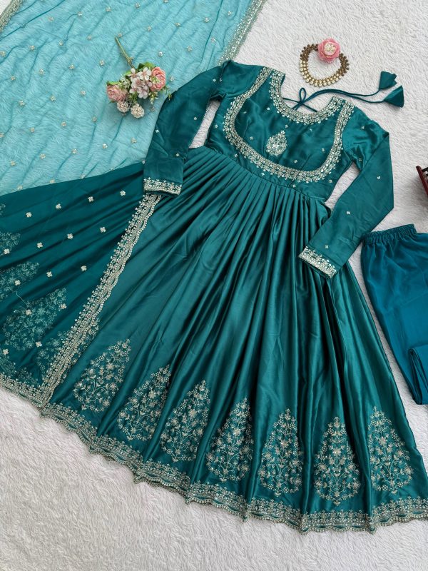 RTC 5932 DESIGNER ANARKALI GOWN WHOLESALE