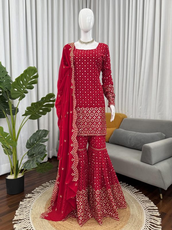 RTC FASHION 5921 DESIGNER SHARARA SUITS WHOLESALE