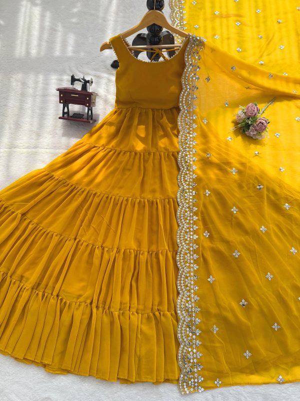 RTC FASHION 5925 DESIGNER ANARKALI GOWN WHOLESALE