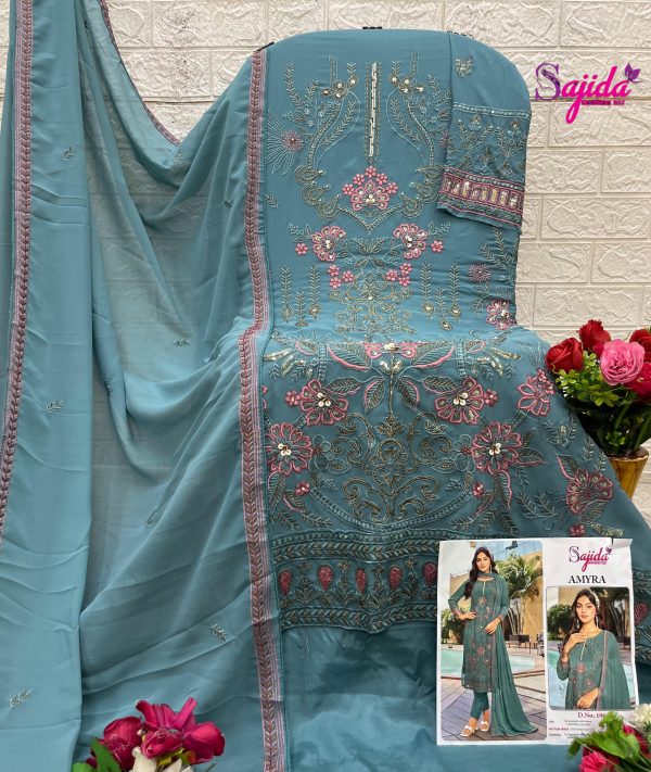 SAJIDA DESIGNERS 1064 AMYRA SALWAR KAMEEZ