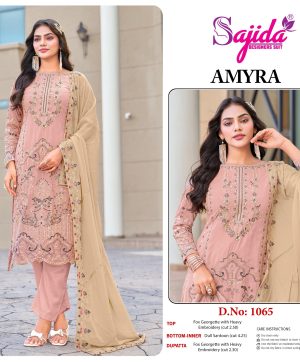 SAJIDA DESIGNERS 1065 AMYRA SALWAR KAMEEZ