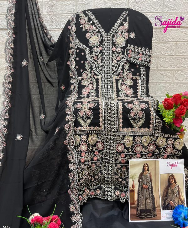 SAJIDA DESIGNERS 1088 GEORGETTE SALWAR KAMEEZ