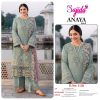 SAJIDA DESIGNERS 1120 ANAYA VOL 4 PAKISTANI SUITS