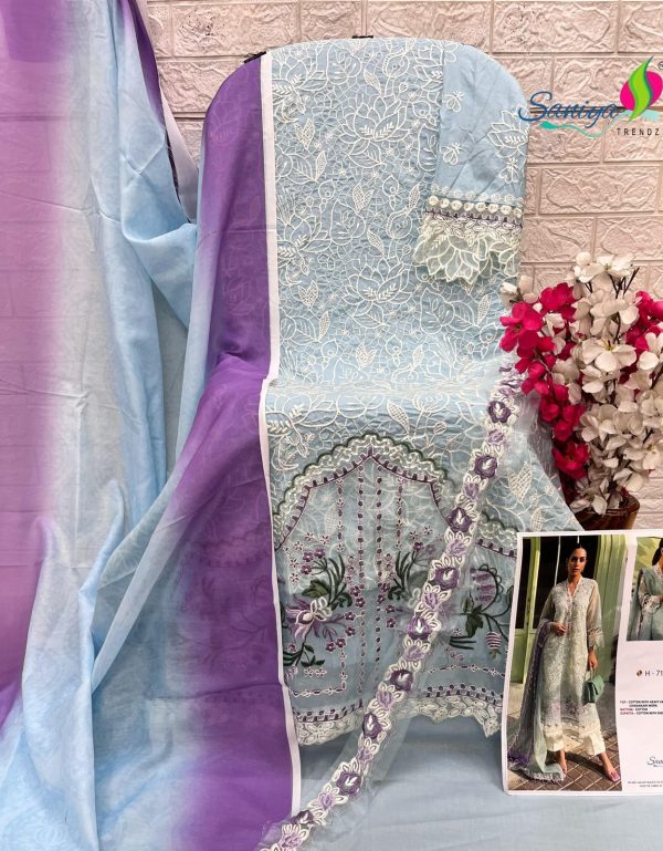 SANIYA TRENDZ 7105 COTTON PAKISTANI SALWAR KAMEEZ