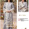 SANIYA TRENDZ 7145 A COTTON EMBROIDERED SUITS