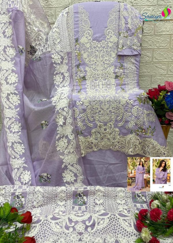 SANIYA TRENDZ 7151 C COTTON PAKISTANI SALWAR SUITS