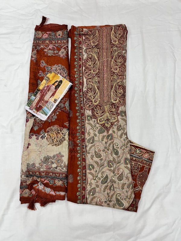 SHREE FABS KT 281 D VISCOSE MUSLIN SALWAR KAMEEZ