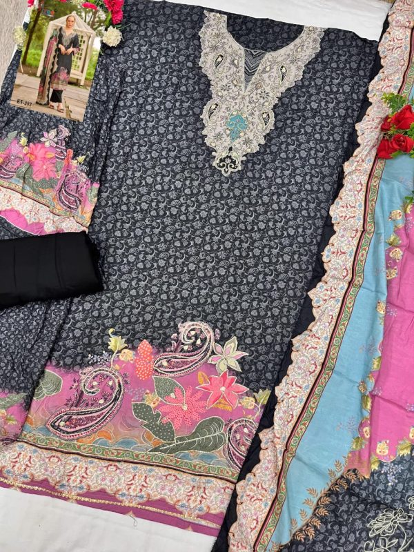 SHREE FABS KT 282 VISCOSE MUSLIN SALWAR KAMEEZ