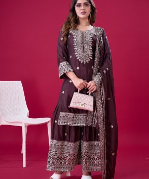 SHREE HARI NSR 800 H DESIGNER TOP SHARARA SUITS