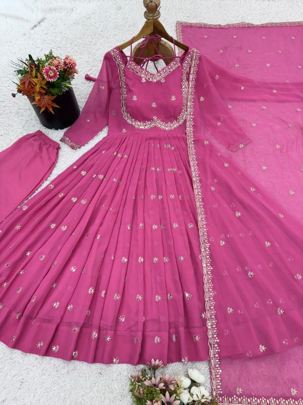 SHREE HARI NSR 874 B DESIGNER ANARKALI SUITS
