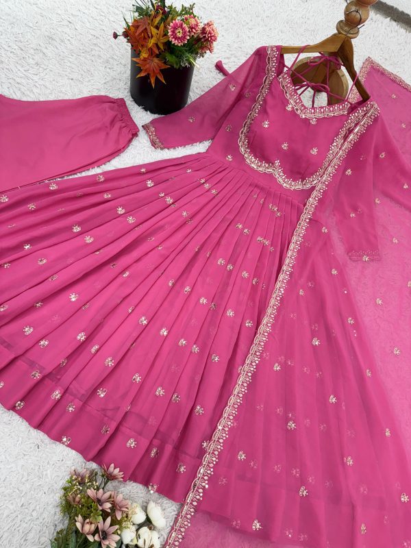 SHREE HARI NSR 874 B DESIGNER ANARKALI SUITS