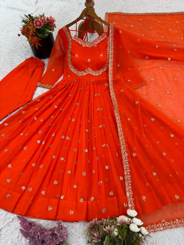 SHREE HARI NSR 874 C DESIGNER ANARKALI SUITS