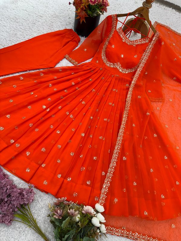 SHREE HARI NSR 874 C DESIGNER ANARKALI SUITS