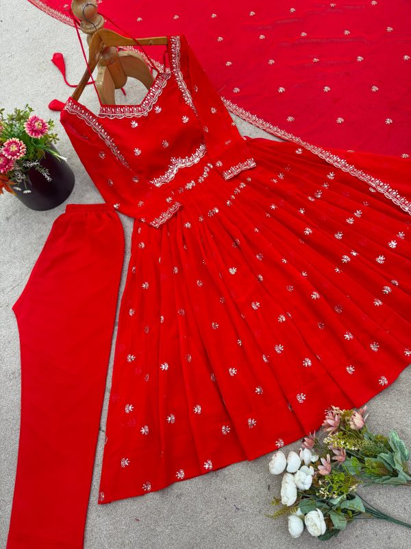 SHREE HARI NSR 874 DESIGNER ANARKALI SUITS