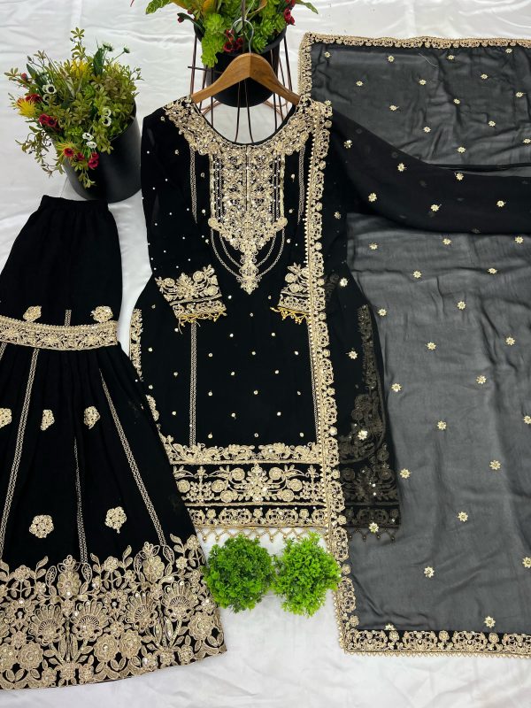 SHREE HARI SR 1688 B DESIGNER PLAZZO SUITS WHOLESALE