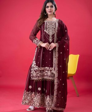 SHREE HARI SR 1688 C DESIGNER PLAZZO SUITS WHOLESALE