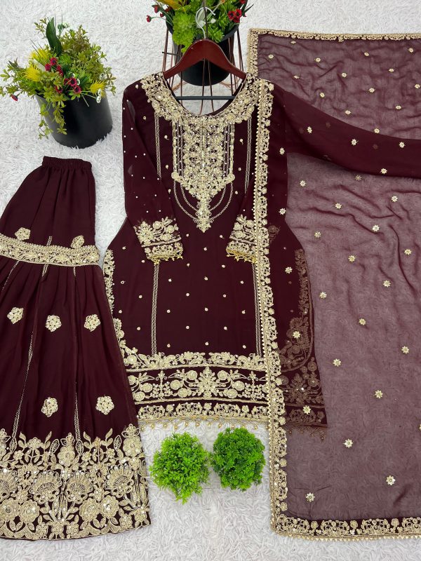 SHREE HARI SR 1688 C DESIGNER PLAZZO SUITS WHOLESALE