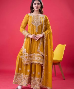 SHREE HARI SR 1688 D DESIGNER PLAZZO SUITS WHOLESALE