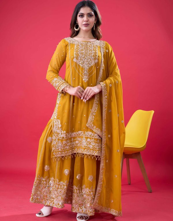 SHREE HARI SR 1688 D DESIGNER PLAZZO SUITS WHOLESALE