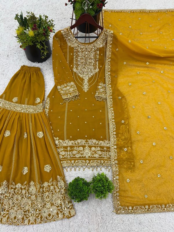 SHREE HARI SR 1688 D DESIGNER PLAZZO SUITS WHOLESALE