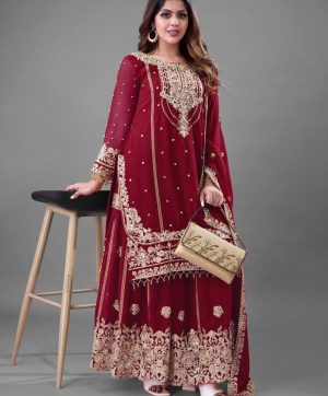 SHREE HARI SR 1688 DESIGNER PLAZZO SUITS WHOLESALE