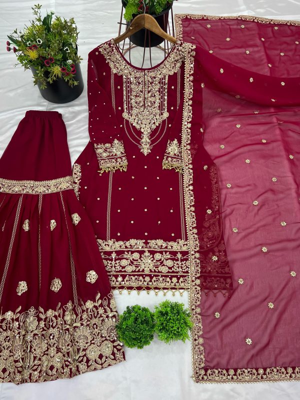 SHREE HARI SR 1688 DESIGNER PLAZZO SUITS WHOLESALE