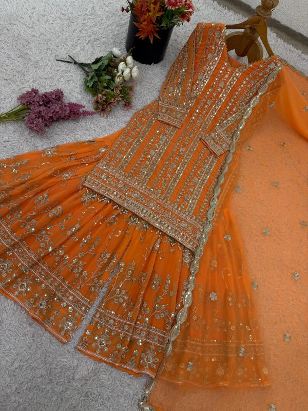 SHREE HARI SR 1689 DESIGNER PLAZZO SUIT WHOLESALE