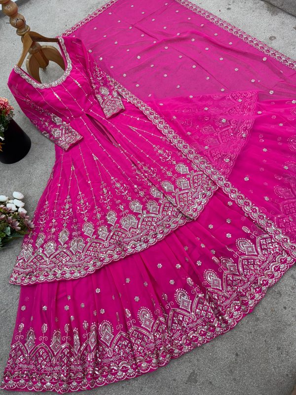 SHREE HARI SR 1691 DESIGNER TOP LEHENGA ONLINE