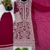 SHREE HARI SRK 5297 B DESIGNER PARTY WEAR SUITS WHOLESALE
