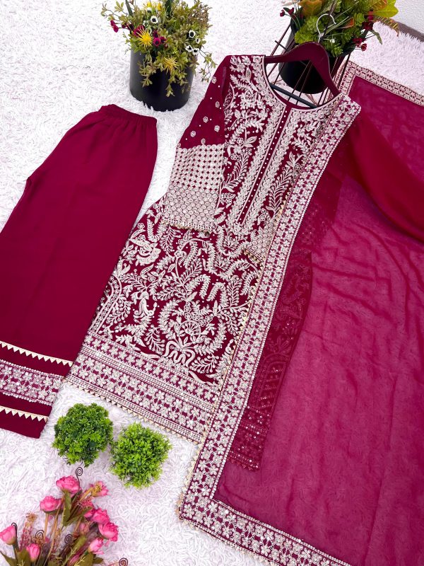 SHREE HARI SRK 5297 B DESIGNER PARTY WEAR SUITS WHOLESALE