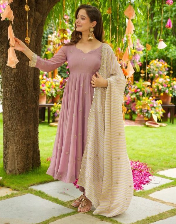 SHREE HARI SRK 5298 A DESIGNER GOWN WHOLESALE