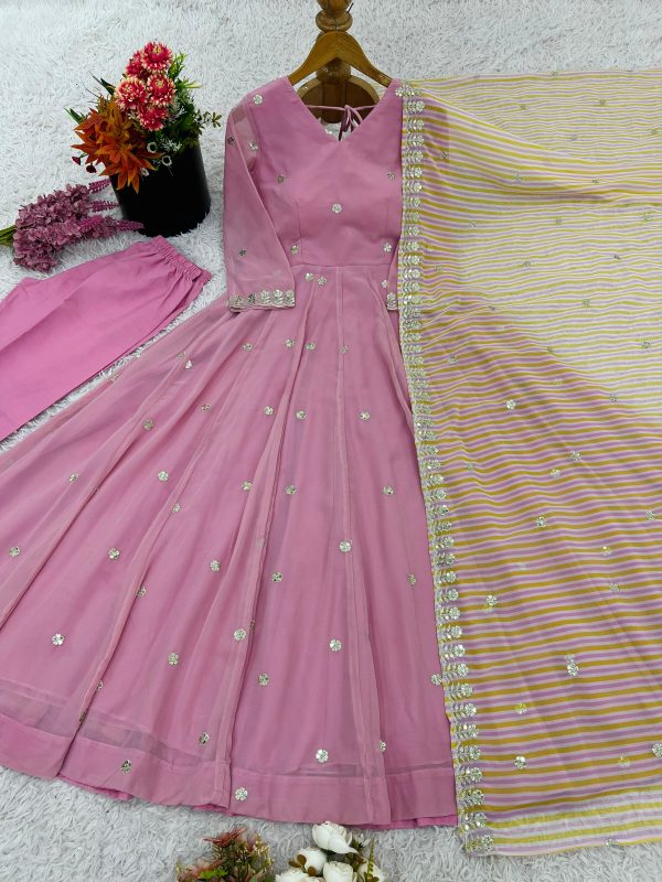SHREE HARI SRK 5298 A DESIGNER GOWN WHOLESALE