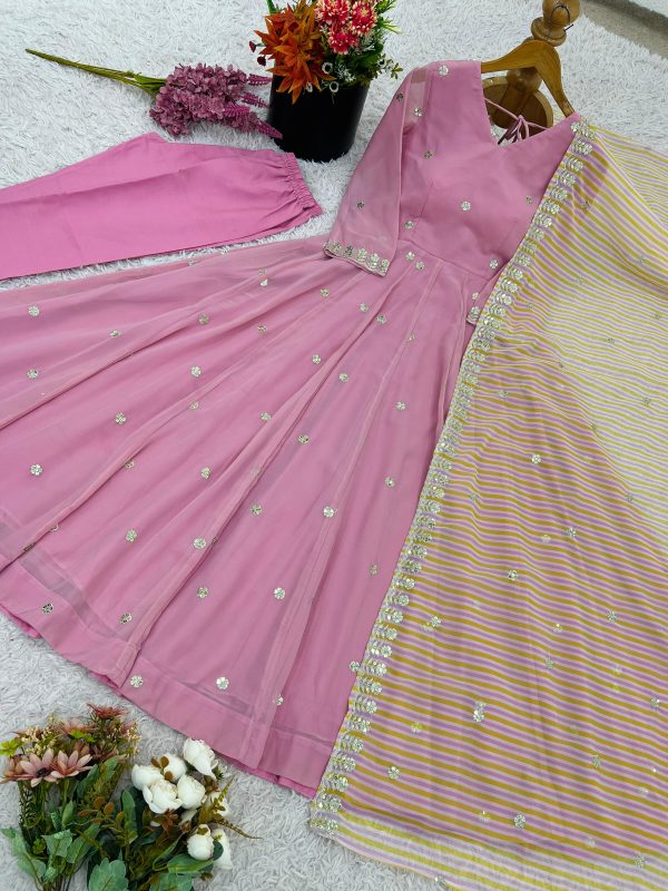 SHREE HARI SRK 5298 A DESIGNER GOWN WHOLESALE