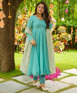 SHREE HARI SRK 5298 B DESIGNER GOWN WHOLESALE