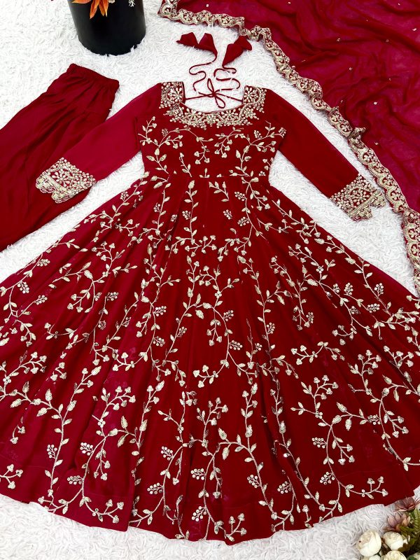 SHREE HARI SRK 5299 D DESIGNER CHURIDAR GOWN