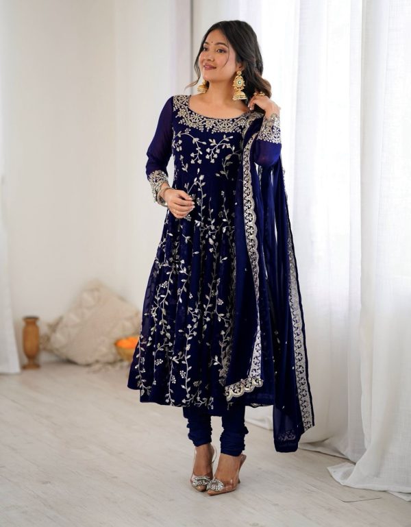 SHREE HARI SRK 5299 E DESIGNER CHURIDAR GOWN