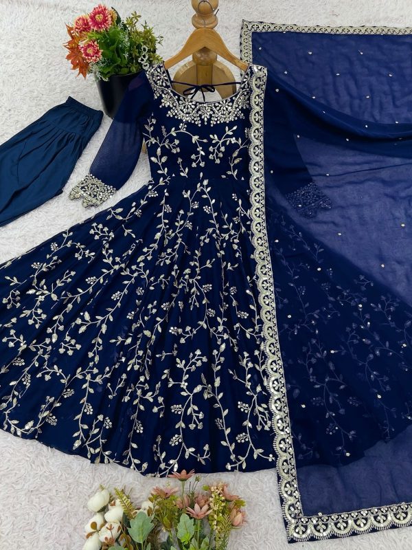 SHREE HARI SRK 5299 E DESIGNER CHURIDAR GOWN