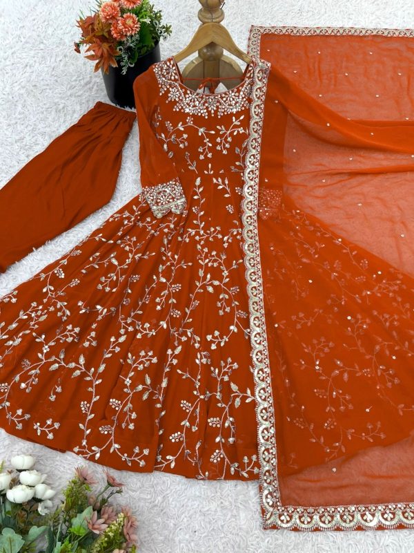 SHREE HARI SRK 5299 F DESIGNER CHURIDAR GOWN