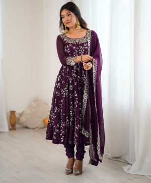 SHREE HARI SRK 5299 G DESIGNER CHURIDAR GOWN
