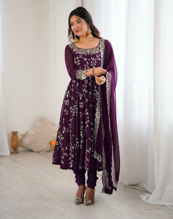 SHREE HARI SRK 5299 G DESIGNER CHURIDAR GOWN