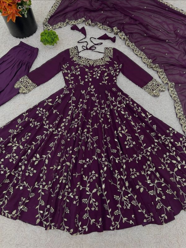 SHREE HARI SRK 5299 G DESIGNER CHURIDAR GOWN