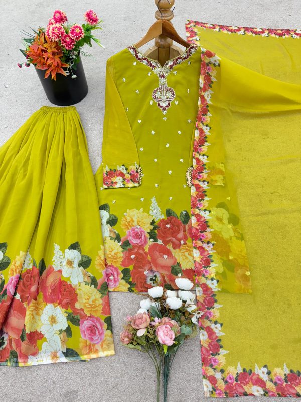 SHREE HARI SRK 5301 A B DESIGNER PLAZZO SUITS ONLINE