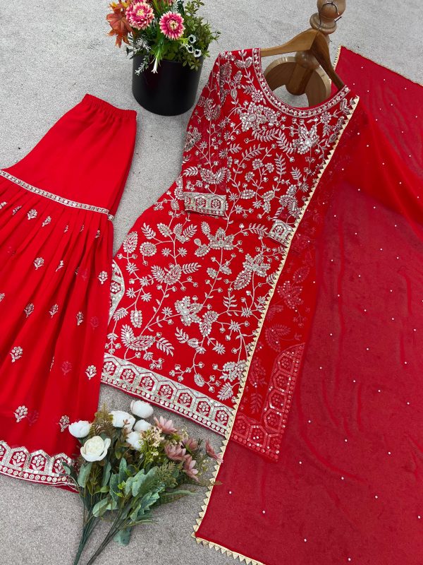 SHREE HARI SRK 5302 A DESIGNER PLAZZO SUITS