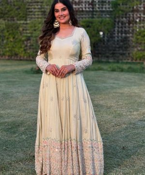 SHREE HARI SSR 528 DESIGNER GOWN WHOLESALE