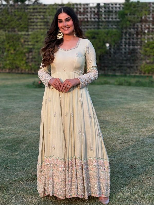 SHREE HARI SSR 528 DESIGNER GOWN WHOLESALE