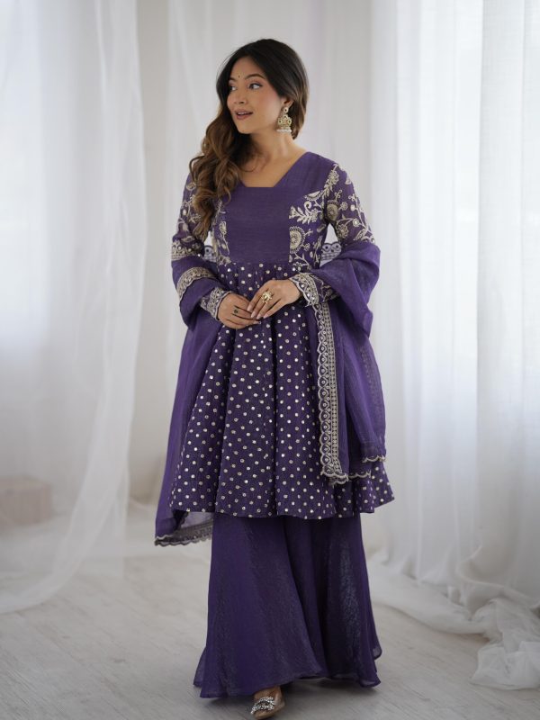 SHREE HARI ZSR 3134 C DESIGNER SHARARA PLAZZO SUITS