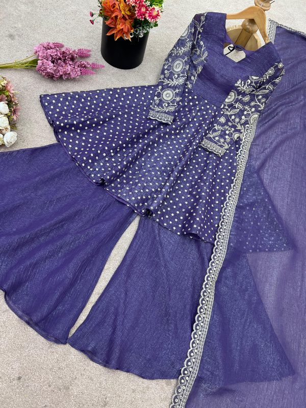SHREE HARI ZSR 3134 C DESIGNER SHARARA PLAZZO SUITS