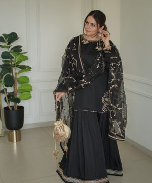 SHREE HARI ZSR 3142 DESIGNER SHARARA PLAZZO SUITS