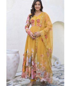 SHREE HARI ZSR 3144 DESIGNER GEORGETTE GOWN